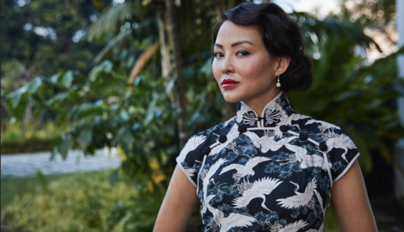 Elizabeth Tan as Vera Chang on ITV's The Singapore Grip